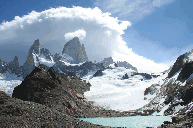 El chalten, et la laguna de los 3