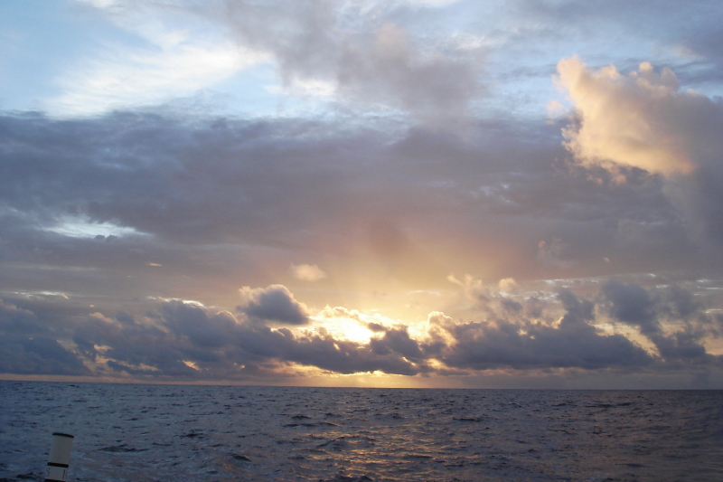 Les levers de soleil, magnifique récompense..