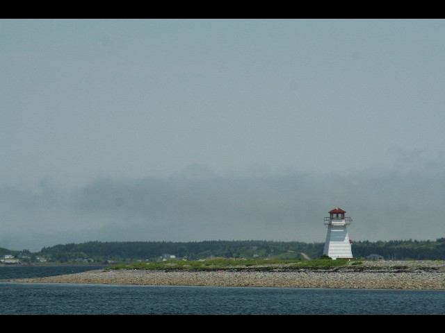 le phare d'entrée de Arichat