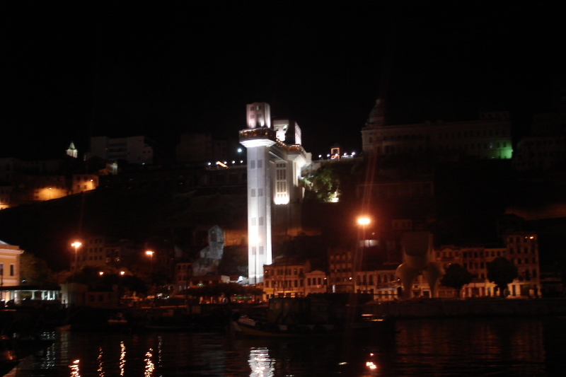 arrivee de nuit au pied de l elevador